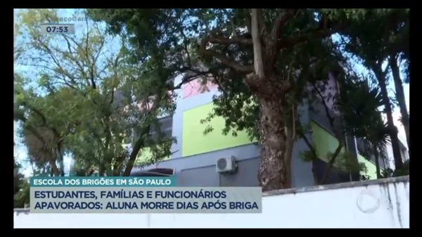 Família aguarda laudo sobre causa da morte da filha, aluna do 9° ano, que estava internada na UTI após se envolver em briga.